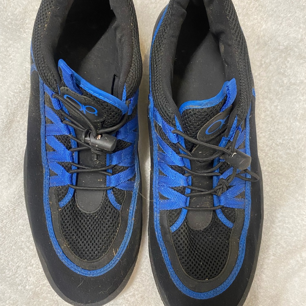 Men's Ocean Pacific Slip-On Water shoes  - Black and Blue